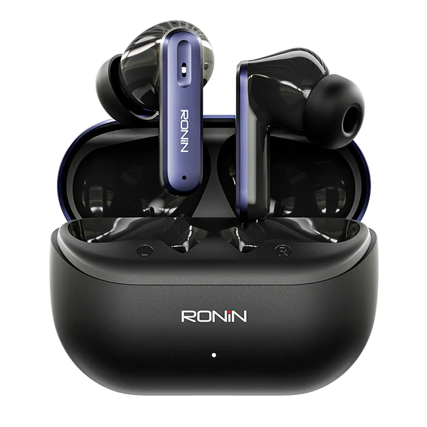 Ronin VIVID R-740 Wireless Earbuds | 25Hr Battery | Deep Bass | Bluetooth 5.3 | Type-C Charging