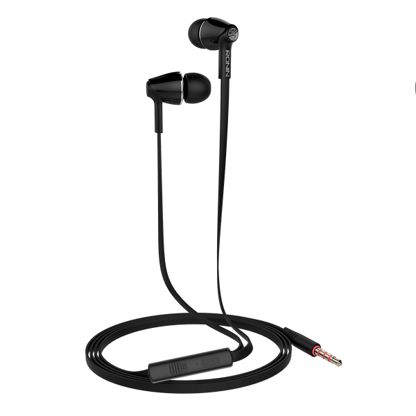 R-15 Handsfree with Mic | 3.5mm Wired Earphones | Deep Bass Sound | 10.5mm Dynamic Driver | Ergonomic Design