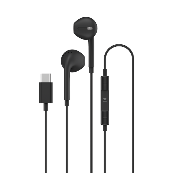 R-5 Handsfree with Mic | 14mm Dynamic Driver | Deep Bass Wired Earphones | Micro 3.5mm & Type-C Versions | Lightweight Ergonomic Design