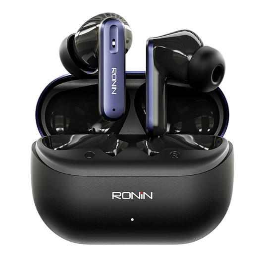 Ronin VIVID R-740 Wireless Earbuds | 25Hr Battery | Deep Bass | Bluetooth 5.3 | Type-C Charging