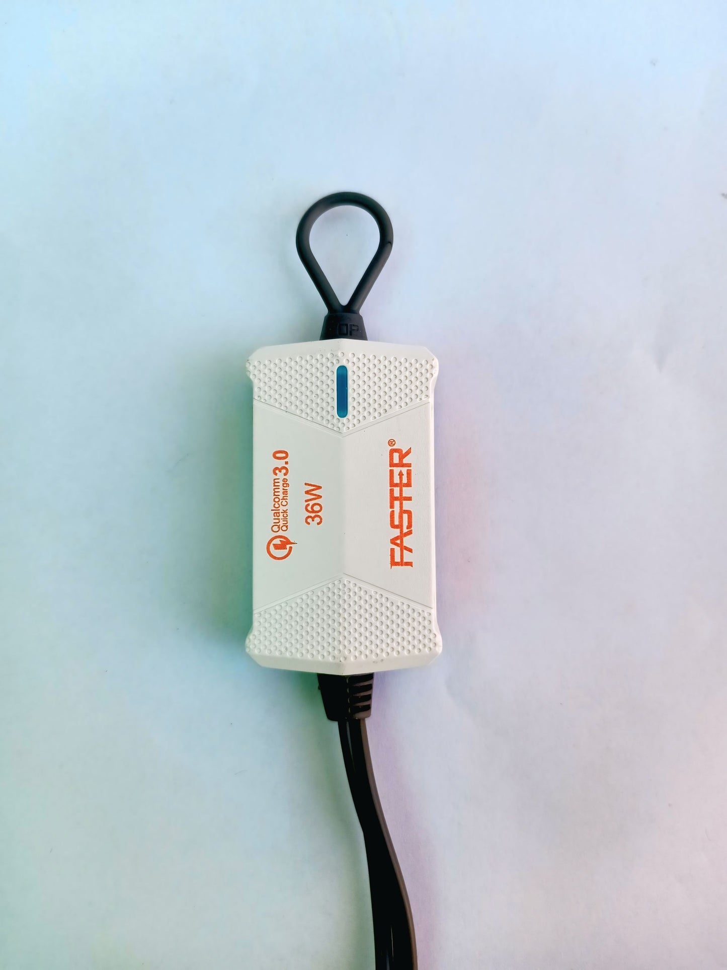 FASTER FCC-950 | 12V Battery Charger | Solar Charger| 36W Quick Charge | Safe & Fast Charging | Type-C Cable Included