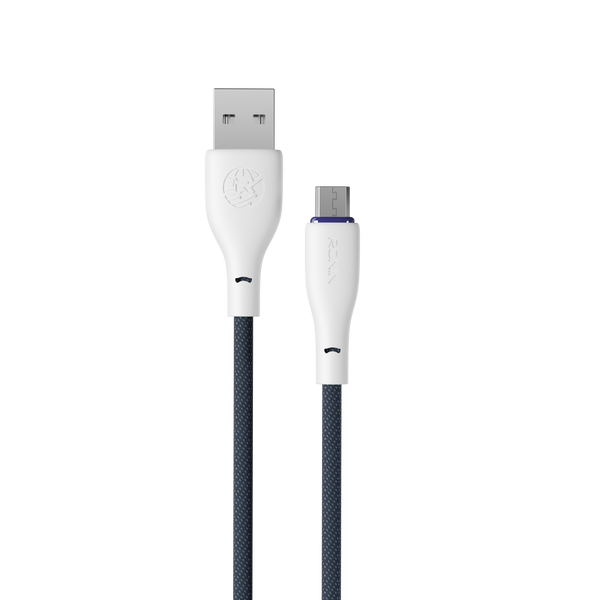 R-2025 Fast Charging Cable | 1.2m Braided Shield | 3 Versions – Micro USB, Type-C & iPhone | 2.4A-3.0A High-Speed Data Cable