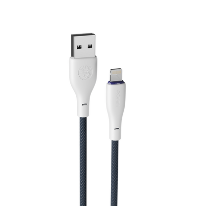 R-2025 Fast Charging Cable | 1.2m Braided Shield | 3 Versions – Micro USB, Type-C & iPhone | 2.4A-3.0A High-Speed Data Cable