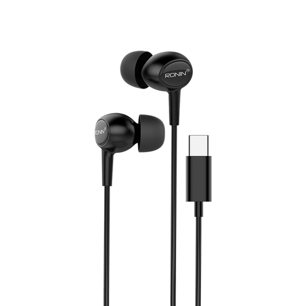 R-9 Handsfree with Mic | High Bass Wired Earphones | Micro & Type-C Versions | 10mm Dynamic Driver | 3.5mm AUX / Type-C Connector