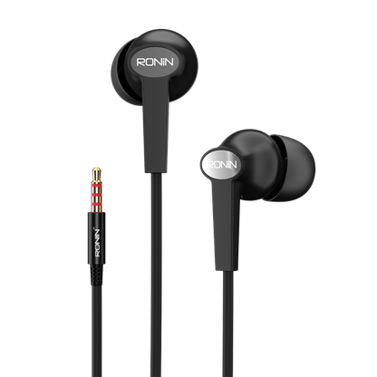 R-29 Handsfree with Mic | Deep Bass Wired Earphones | Micro 3.5mm & Type-C Versions | 10mm Dynamic Driver | High-Definition Sound