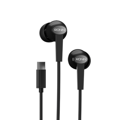 R-29 Handsfree with Mic | Deep Bass Wired Earphones | Micro 3.5mm & Type-C Versions | 10mm Dynamic Driver | High-Definition Sound