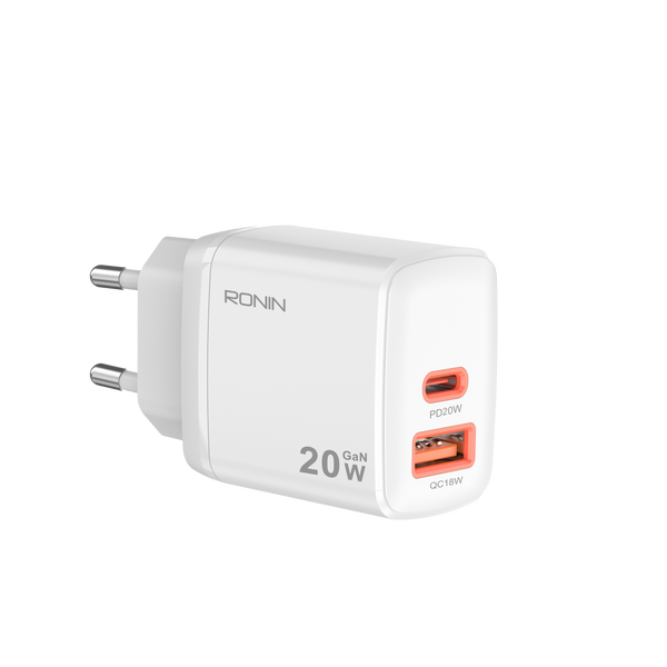 CATALYST R-6025 20W Fast Charger | PD + QC + AFC Adaptive Charging | Compact & Stylish Wall Adapter (Charger Only)