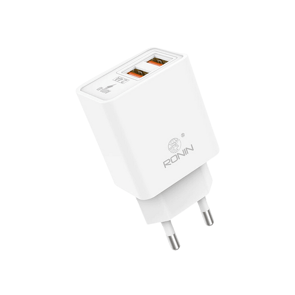 RONIN R-615 Fast Charger | 3-in-1 Versions (Type-C / Micro / iPhone Lightning) | 2.4A–3.0A Output | Smart Safety | Compact & Durable Design
