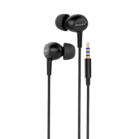 Ronin R-9 Handsfree | 10mm Drivers | Deep Bass | 3.5mm AUX | Lightweight Design