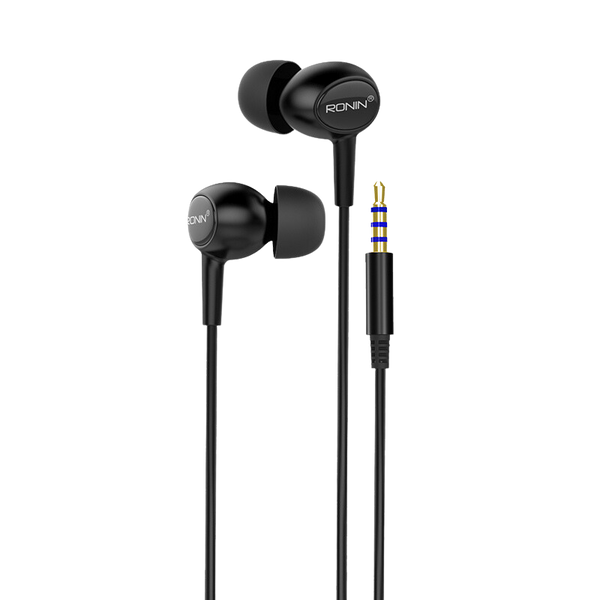R-9 Handsfree with Mic | High Bass Wired Earphones | Micro & Type-C Versions | 10mm Dynamic Driver | 3.5mm AUX / Type-C Connector