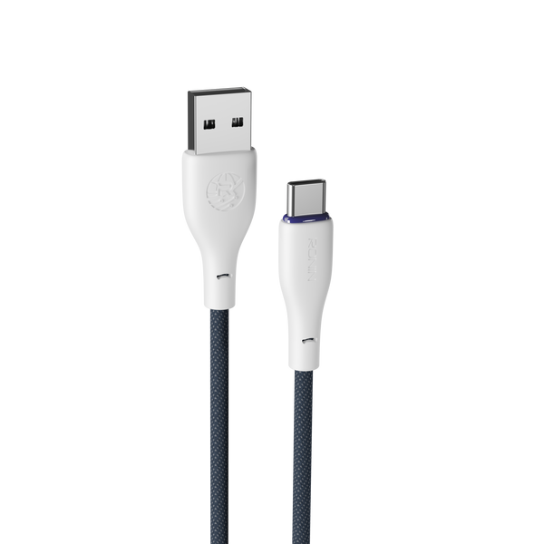 R-2025 Fast Charging Cable | 1.2m Braided Shield | 3 Versions – Micro USB, Type-C & iPhone | 2.4A-3.0A High-Speed Data Cable