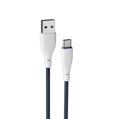 R-2025 Fast Charging Cable | 1.2m Braided Shield | 3 Versions – Micro USB, Type-C & iPhone | 2.4A-3.0A High-Speed Data Cable