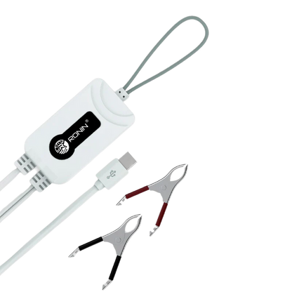 RONIN R-666 Clip Battery Solar Charger | 12V Battery Charger | 2.4A Output | Micro & Type-C Versions | Compact & Safe Design